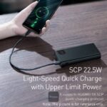 Powerbank Baseus Adaman Metal 22.5W 20000mAh Preta - Image 4