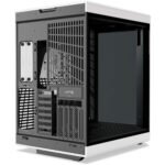Caixa ATX Mid-Tower HYTE Y70 Touch Infinite Preto e Branco - Image 2