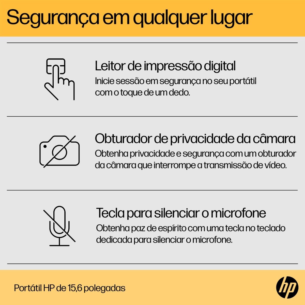 Portátil HP 15-fc0008np 15.6" FHD R7 7730U 16GB 512GB S/so - Image 10