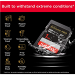 Cartão de Memória Secure Digital Sandisk Extreme Pro UHS-II 64GB Class10 (U3) 6K V60 100/280MB/s - Image 2