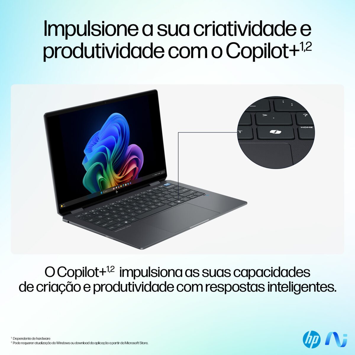 Portátil 2 em 1 HP Omnibook Ultra Flip14-fh0004np 14'' 2.8K OLED Touch Ultra 7 258V 32GB 1TB W11H - Image 8