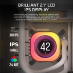 Water Cooler Corsair iCUE LINK TITAN 240 RX LCD 240mm Branco - Image 4