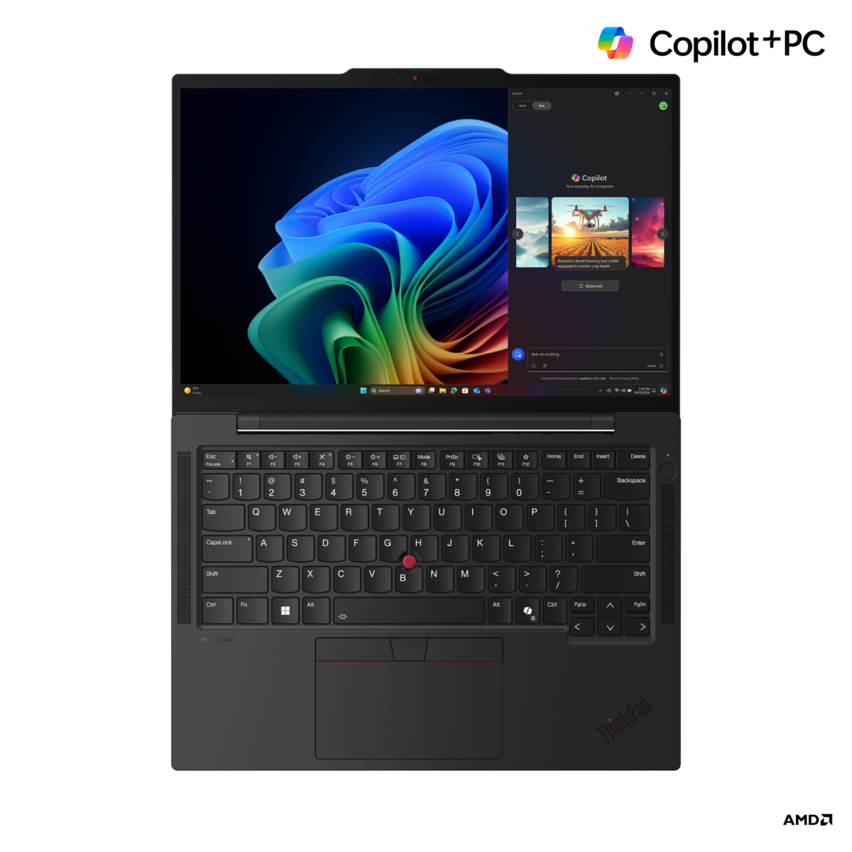 Portátil Lenovo ThinkPad T14s AMD G6 Ryzen AI 7 PRO 360 14" WUXGA Touch 32GB 512GB W11P - Image 2