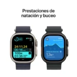 Apple Watch Ultra 2 GPS + Cellular 49mm Titânio Natural com Bracelete Loop Alpine S Bronze - Image 4
