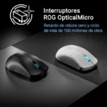 Rato Gaming Sem Fios ASUS ROG Harpe Ace Mini 42000 DPI Branco - Image 3