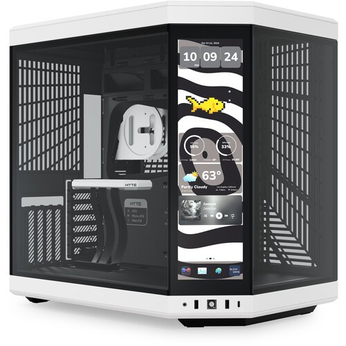Caixa ATX Mid-Tower HYTE Y70 Touch Infinite Preto e Branco
