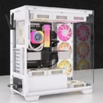Ventoinha Suplementar Corsair iCUE LINK RX120 MAX RGB Thick 120mm Branca - Image 3