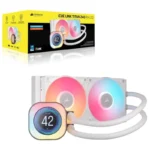 Water Cooler Corsair iCUE LINK TITAN 240 RX LCD 240mm Branco - Image 2