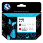 Tinteiro HP 771 Matte Black/Chromatic Red Designjet Printhead