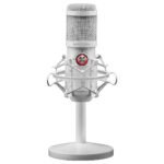 Microfone Condensador Cardióide Mars Gaming MMICX 96Khz 24-bit USB Branco - Image 5