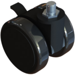 Rodas Next Level Racing Lockable Castor Wheels - Image 3