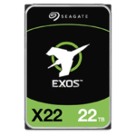 Disco 3.5 22TB SEAGATE EXOS X22 512e/4Kn 256Mb SATA 6Gb/s 72rp