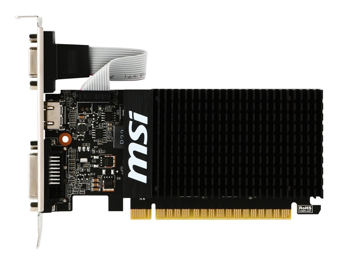 Placa Gráfica MSI GeForce GT 710 2GD3H LP 2GB DDR3 - Image 3
