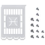 Suporte Vertical Lian Li DAN Cases A3-mATX GPU Kit - White - Image 4