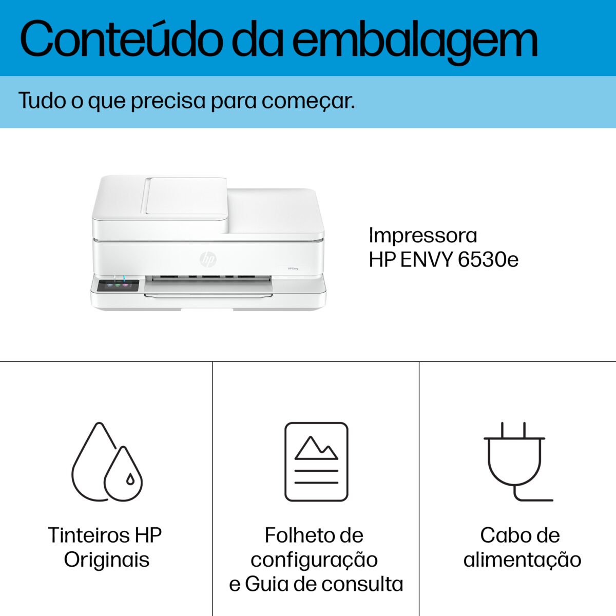 Multifunções HP Envy 6530e All-in-One Printer - Image 4