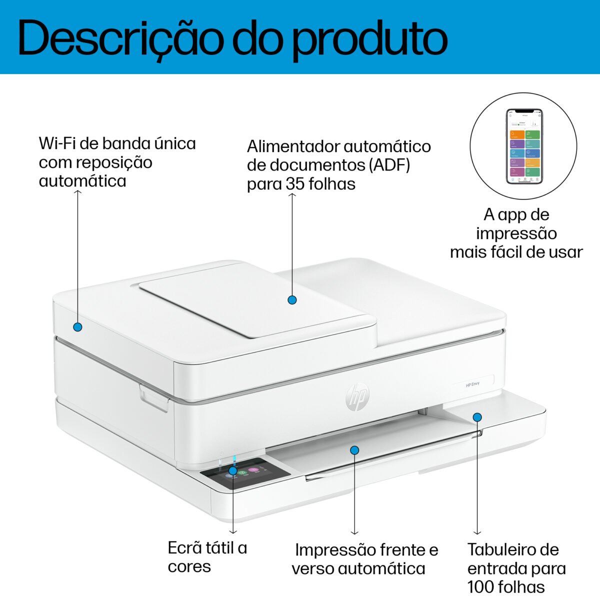 Multifunções HP Envy 6530e All-in-One Printer - Image 10