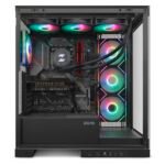 Caixa ATX Zolyd Vexora Tempered Glass ARGB Preta - Image 2