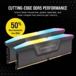 Memória RAM Corsair Vengeance RGB 32GB (2x16GB) DDR5 6400MHz CL36 Preta - Image 4
