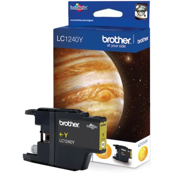Tinteiro Brother LC1240Y Amarelo
