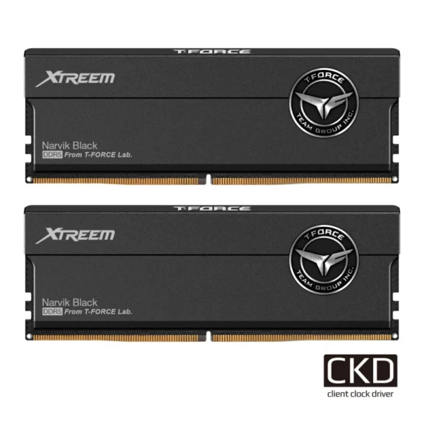 Memória Ram Dimm Team Group T-FORCE XTREEM CKD 48GB (2x24GB) DDR5 8800Mhz CL42 Black