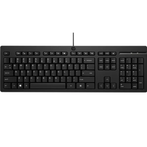 Teclado HP com fios 125