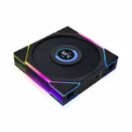 Ventoinha Lian Li UNI TL LCD Reverse Series Preto 120mm - Image 3