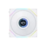 Ventoinha Lian Li UNI TL LCD Reverse Series Branco 120mm