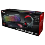 Pack Gaming Teclado + Rato + Headset + Tapete Trust GXT 1180RW - Image 2