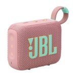 Coluna Portátil JBL Go 4, Bluetooth 5.3, Resistente à Água e Pó (IP67), Até 7h Autonomia + 2h Extra Playtime Boost, Rosa