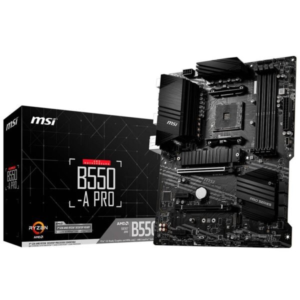 Motherboard ATX MSI B550-A Pro SktAM4