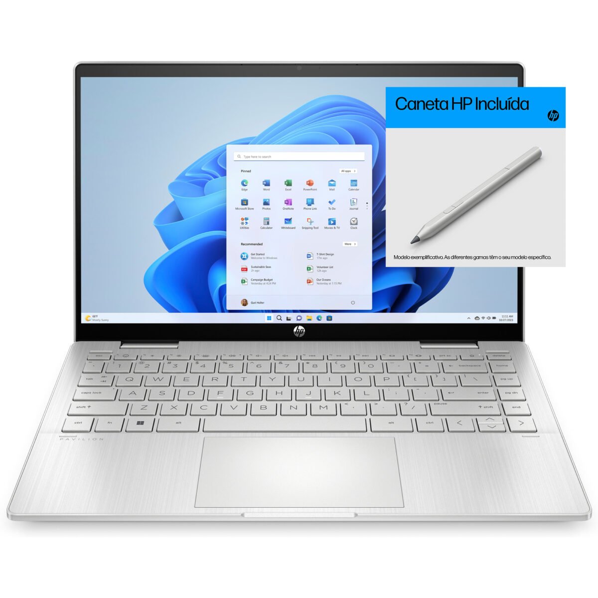 Portátil HP Pavilion x360 2-in-1 14-ek1026np 14'' Touch FHD i5-1335U 16GB 512GB W11H - Image 1