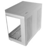 Caixa Gaming Micro-ATX Mars Gaming MC-3TCOREM Vidro Temperado Triplo Duas Câmaras USB-C Branca - Image 2