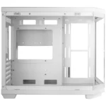Caixa Gaming Micro-ATX Mars Gaming MC-3TCOREM Vidro Temperado Triplo Duas Câmaras USB-C Branca - Image 3