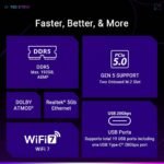Motherboard ATX Asus ROG Strix B850-F Gaming WiFi SktAM5 - Image 4