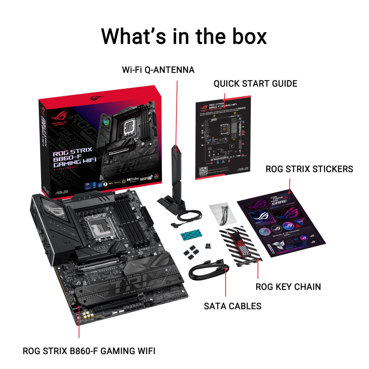 Motherboard Asus ROG Strix B860-F Gaming WiFi LGA 1851 - Image 9