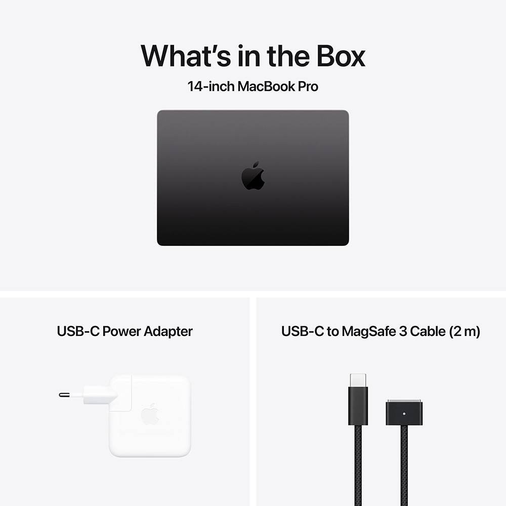 Apple MacBook Pro 14.2" M4 Max CPU 14‑core, GPU 32‑core 36GB 1TB Preto Sideral - Image 2