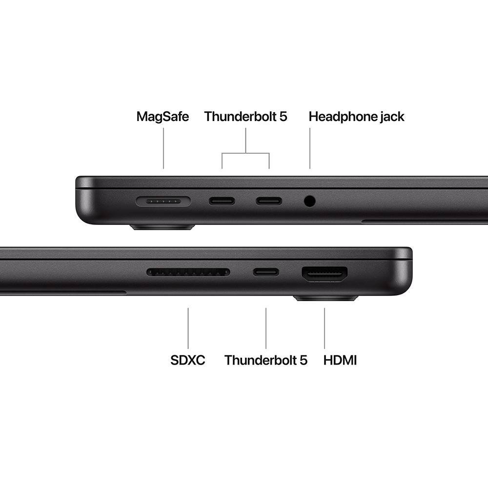 Apple MacBook Pro 14.2" M4 Max CPU 14‑core, GPU 32‑core 36GB 1TB Preto Sideral - Image 3
