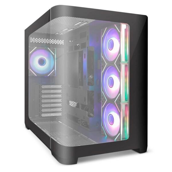 Caixa ATX Zolyd Krytera ARGB Vidro Temperado Preta