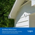 Câmara de Segurança TP-Link Tapo TC85 2K 4MP Outdoor IP66 Security Wi-Fi com Bateria + Painel Solar Tapo A201 - Image 4