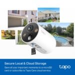 Câmara de Segurança TP-Link Tapo TC85 2K 4MP Outdoor IP66 Security Wi-Fi com Bateria + Painel Solar Tapo A201 - Image 2