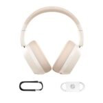 Headphones Baseus Bass 35 Max Wireless Stellar White - Image 2