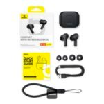 Earbuds Baseus Bowie E17 True Wireless Cluster Black - Image 2