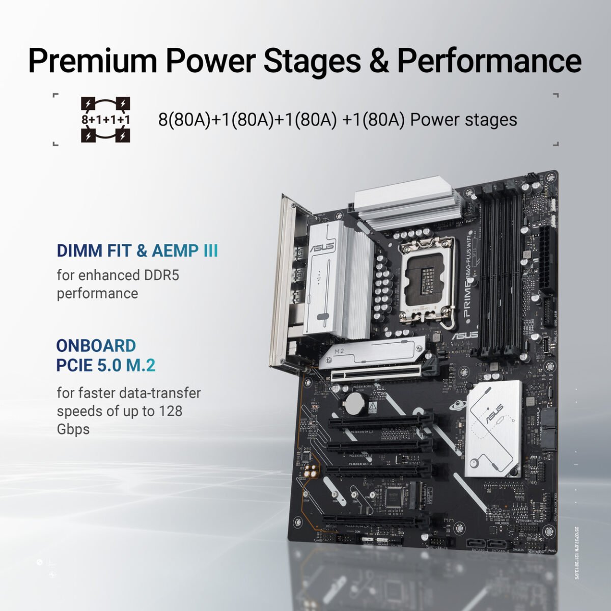 Motherboard Asus Prime B860-Plus WiFi LGA 1851 - Image 6