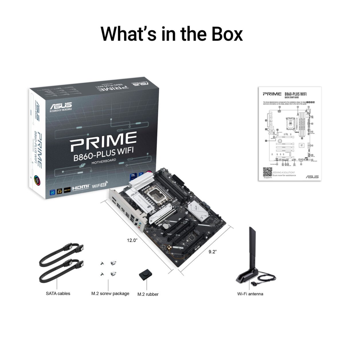 Motherboard Asus Prime B860-Plus WiFi LGA 1851 - Image 9