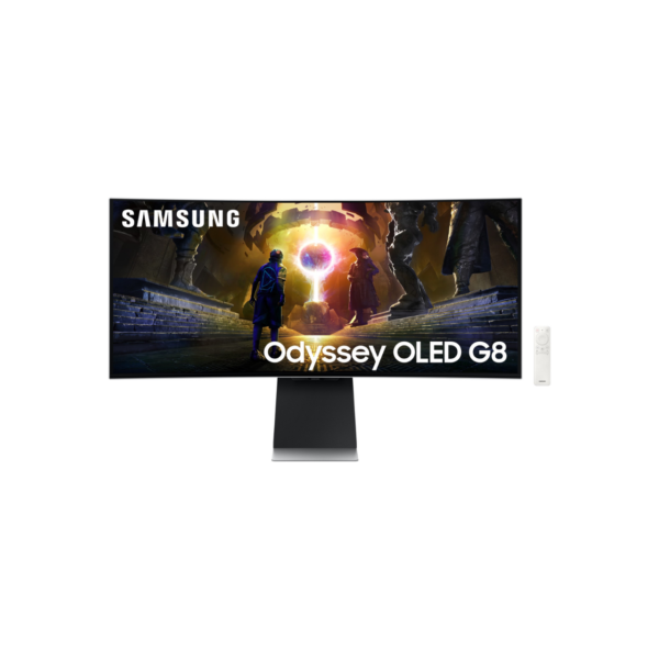 Monitor Samsung 34" UltraWide Quad HD OLED 175 Hz 0,03 ms Prateado