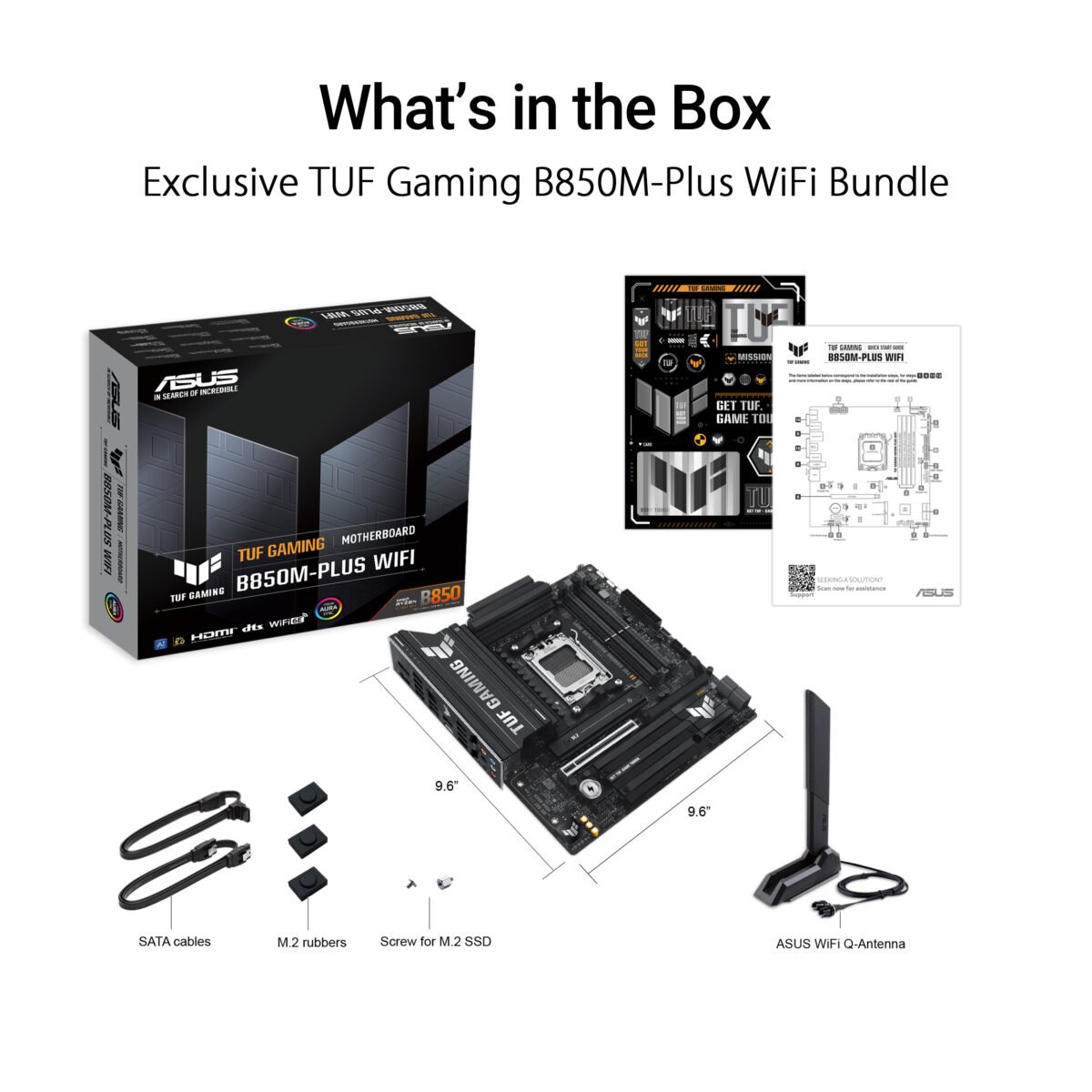 Motherboard Asus TUF GAMING B850M-PLUS WIFI Skt AM5 - Image 2