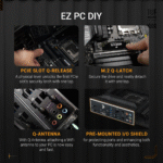 Motherboard Asus TUF GAMING Intel B860 DDR5 B860M-PLUS WIFI Skt 1851 - Image 8