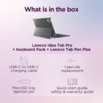 Tablet Lenovo Idea Tab Pro 12.7'' 3K 8GB 256GB Cinzento + Caneta + Teclado - Image 4