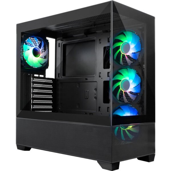 Caixa ATX CoolBox GA250 Vision Preto