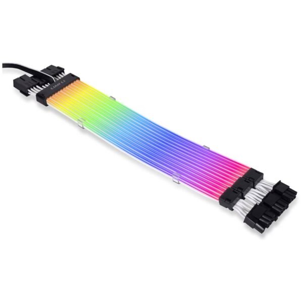 Cabo de Extensão Lian Li Strimer Plus Triplo RGB V2 8-Pin p/ GPU